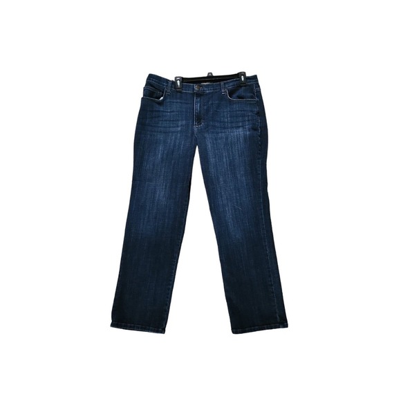 Lee womens mid rise jeans relaxed fit straight leg size 18 medium - Picture 1 of 7